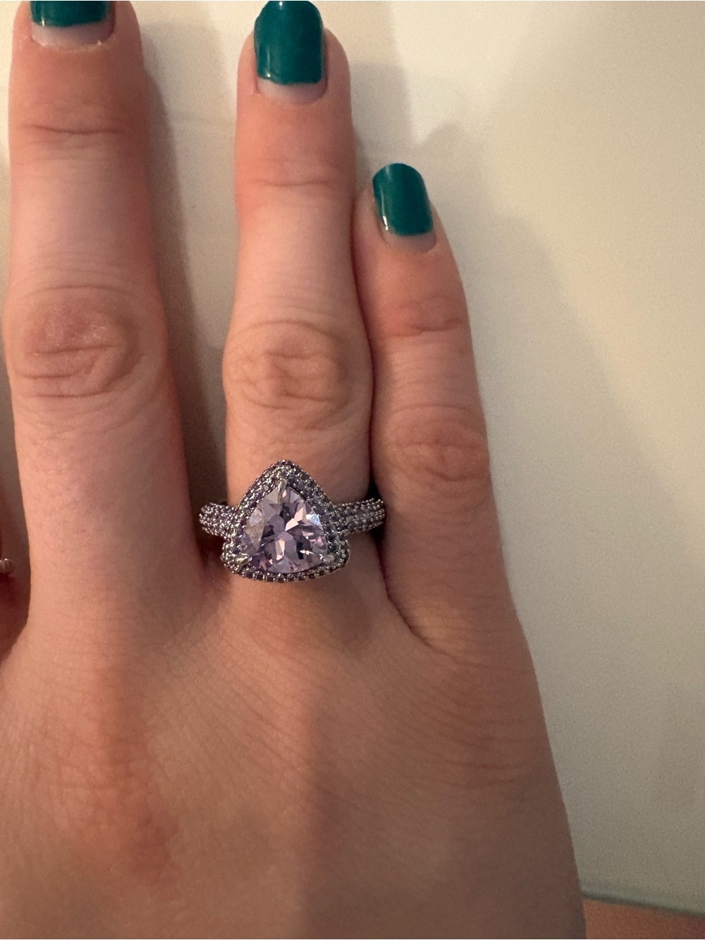 Bomb Parry lavender topaz cubic zirconia